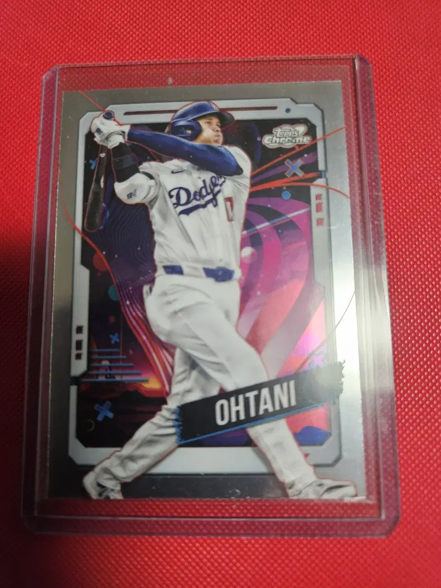 오타니 2024 Topps Chrome Cosmic 카드